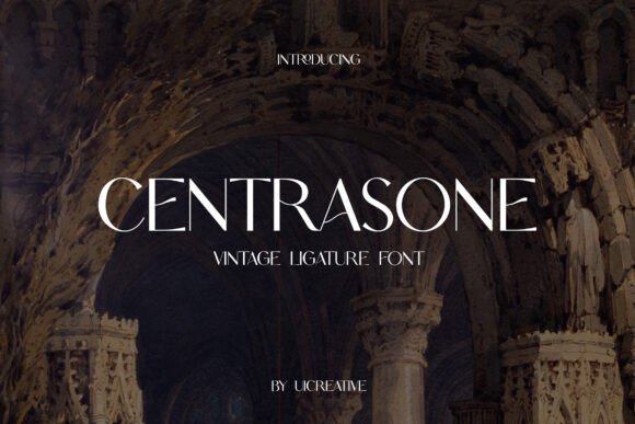 Centrasone Font - Featured Image