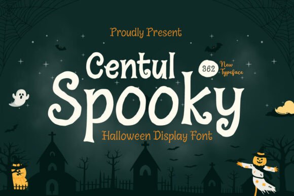 Centul Spooky Font - Featured Image