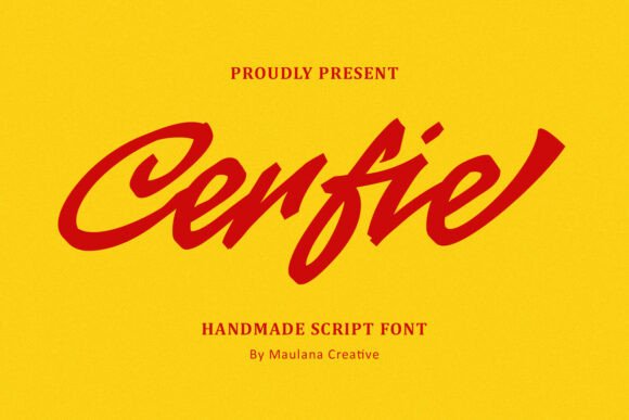 Cerfie Font - Featured Image