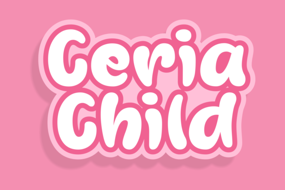 Ceria Child Font - Featured Image