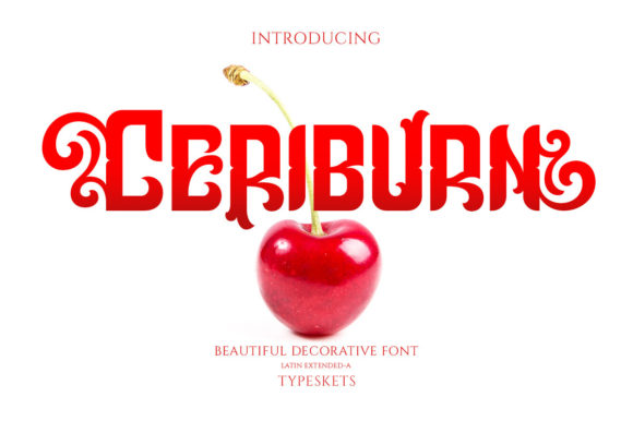 Ceriburn Font - Featured Image