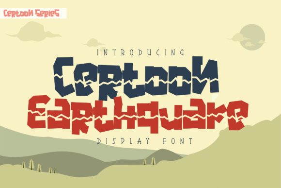 Certoon Earthquake Font - Featured Image