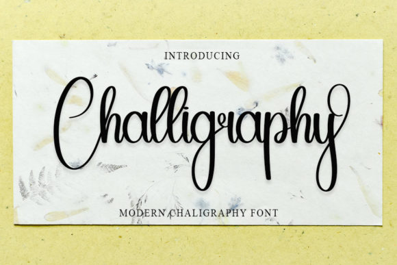 Chaligraphy Font - Featured Image