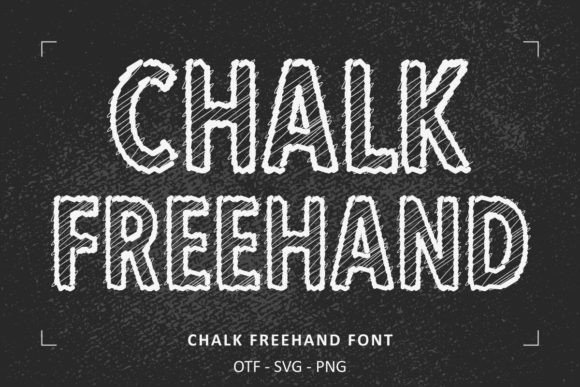 Chalk Freehand Font - Featured Image