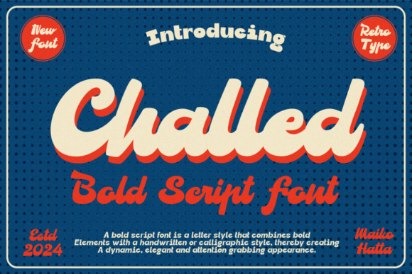 Challed Font - Featured Image