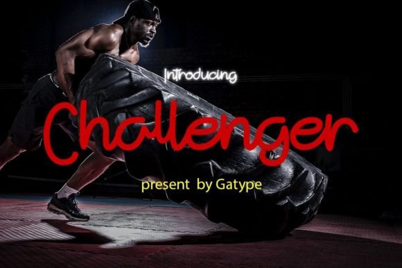 Challenger Font - Featured Image