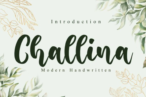Challina Font - Featured Image