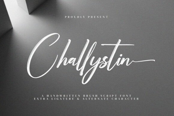Challystin Font - Featured Image