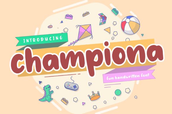 Championa Fun Handwritten Font - Featured Image