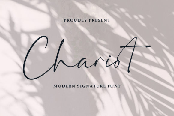 Chariot Font - Featured Image