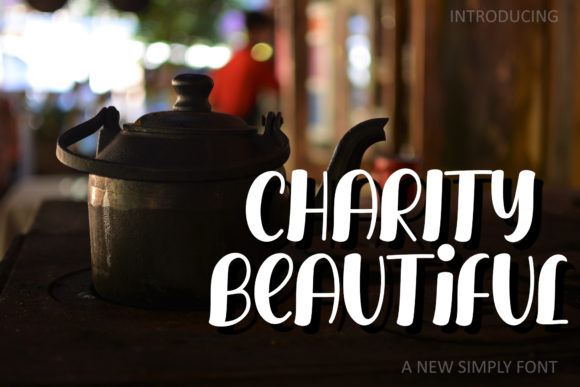 Charity Beautiful Font - Featured Image