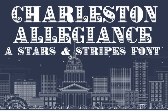 Charleston Allegiance Font - Featured Image