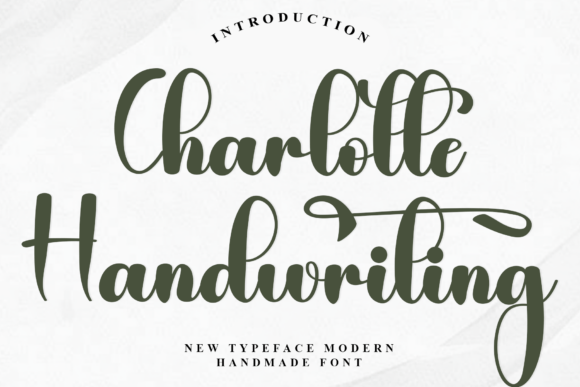 Charlote Handwritting Font - Featured Image