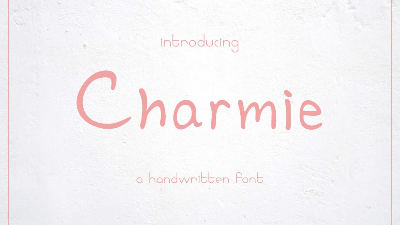 Charmie Font - Featured Image