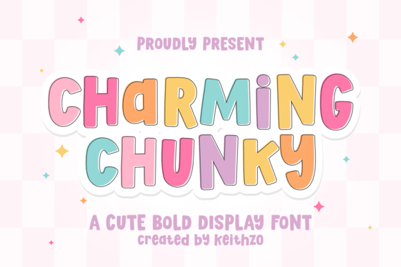 Charming Chunky Font - Featured Image