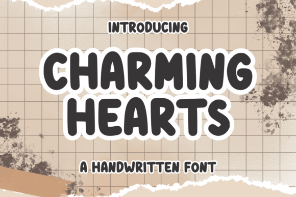 Charming Hearts Font - Featured Image