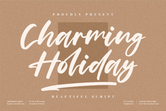 Charming Holiday Font - Featured Image