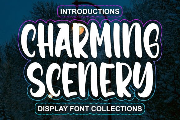 Charming Scenery Font - Featured Image