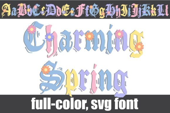 Charming Spring Font - Featured Image