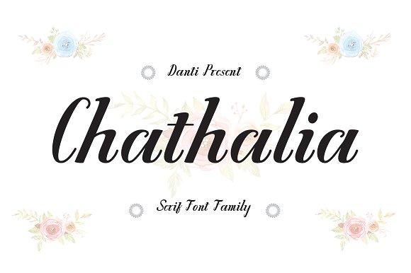 Chathalia Font - Featured Image