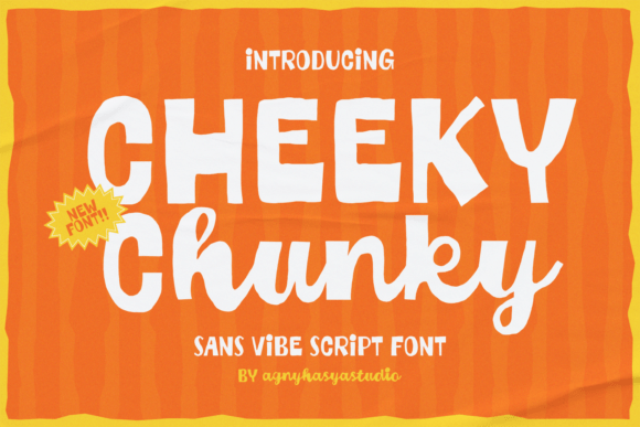 Cheeky Chunky Font - Featured Image
