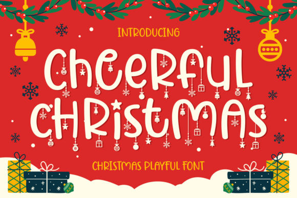 Cheerful Christmas Font - Featured Image