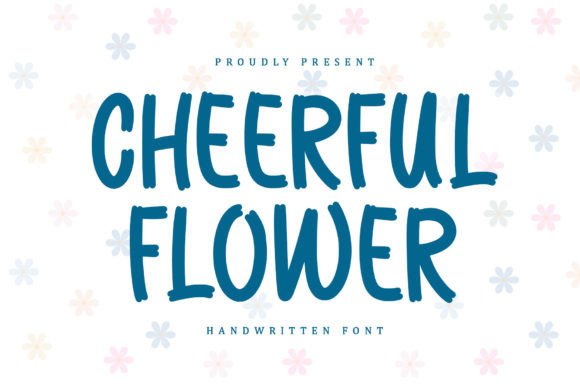 Cheerful Flower Font - Featured Image