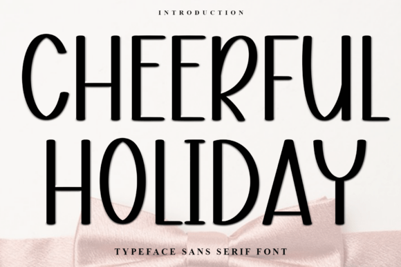 Cheerful Holiday Font - Featured Image