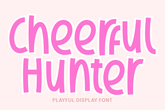 Cheerful Hunter Font - Featured Image