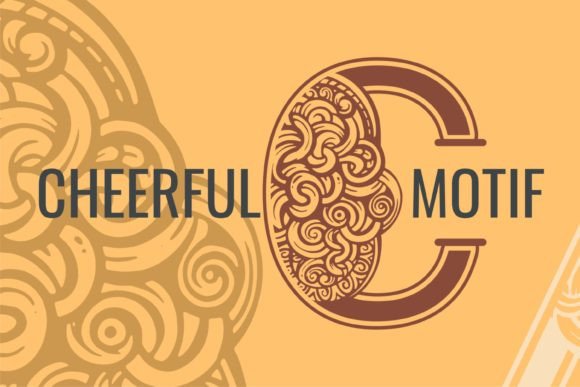 Cheerful Motif Font - Featured Image