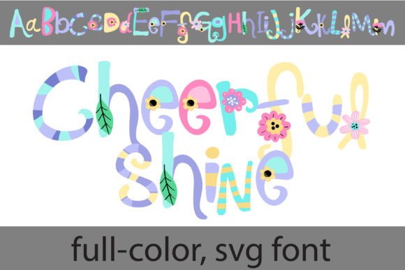 Cheerful Shine Font - Featured Image