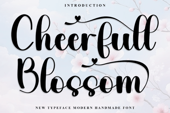 Cheerfull Blossom Font - Featured Image
