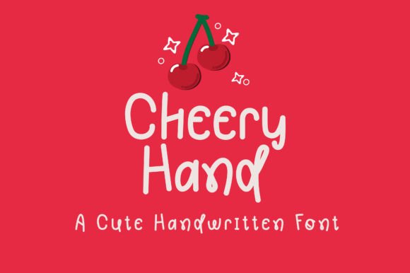 Cheery Hand Font Font - Featured Image