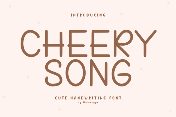 Cheery Song Font - Featured Image