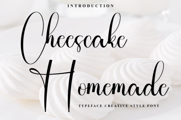 Cheescake Homemade Font - Featured Image