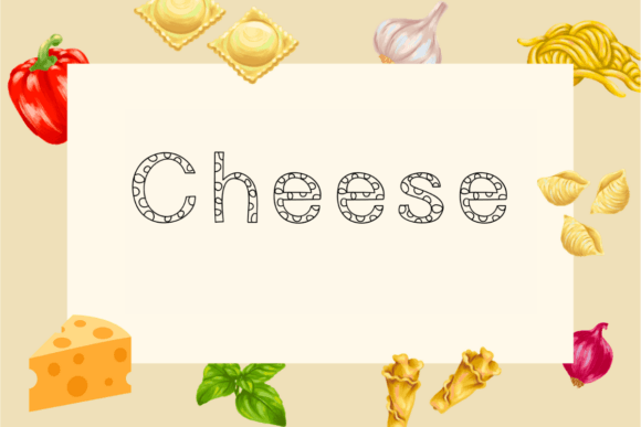 Cheese Font - Featured Image