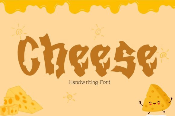 Cheese Font - Featured Image