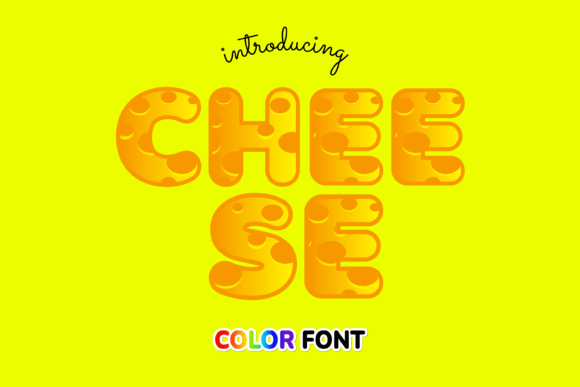 Cheese Font - Featured Image