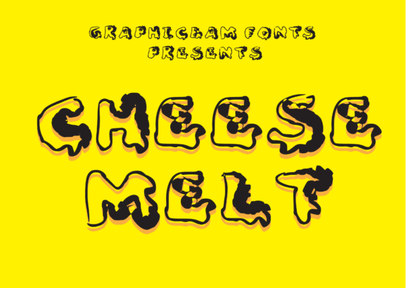 Cheese Melt Font - Featured Image