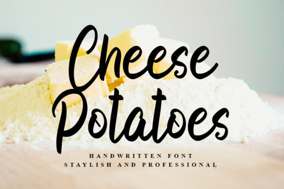 Cheese Potatoes Font - Featured Image
