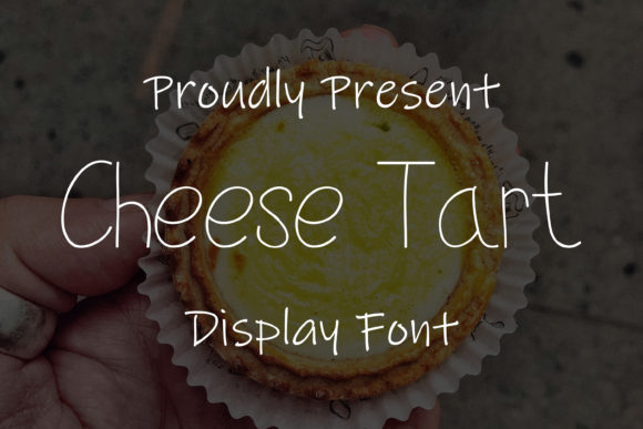 Cheese Tart Font - Featured Image