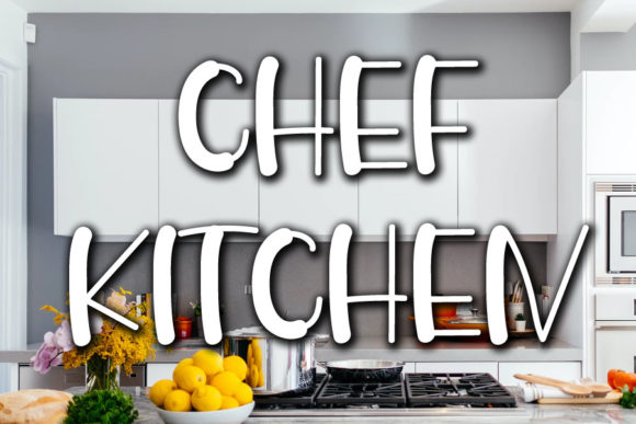 Chef Kitchen Font - Featured Image