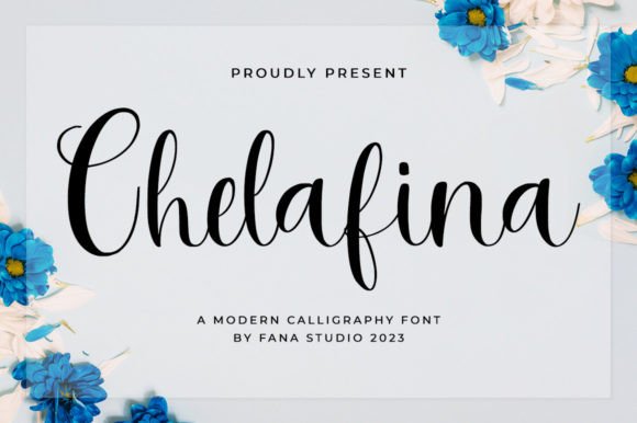Chelafina Font - Featured Image