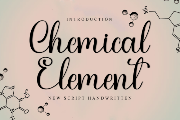 Chemical Element Font - Featured Image