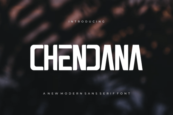 Chendana Font - Featured Image