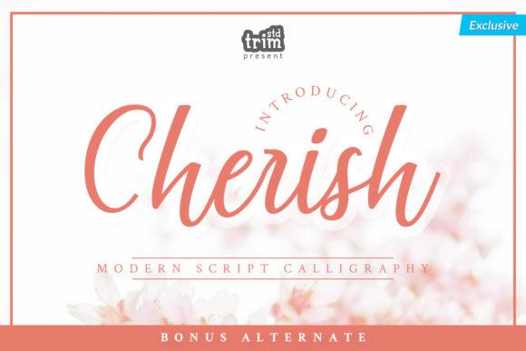 Cherish Font - Featured Image