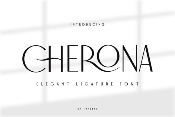 Cherona Font - Featured Image