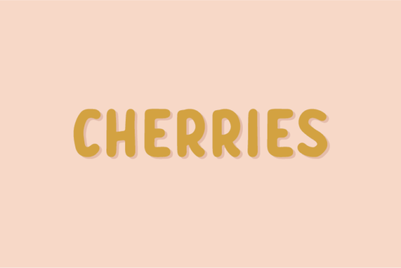 Cherries Font - Featured Image