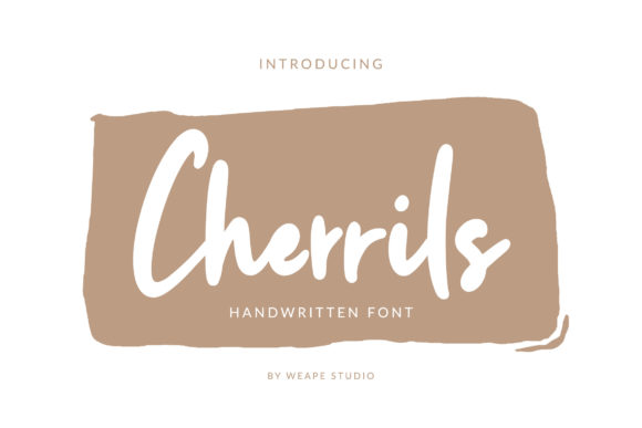 Cherrils Font - Featured Image