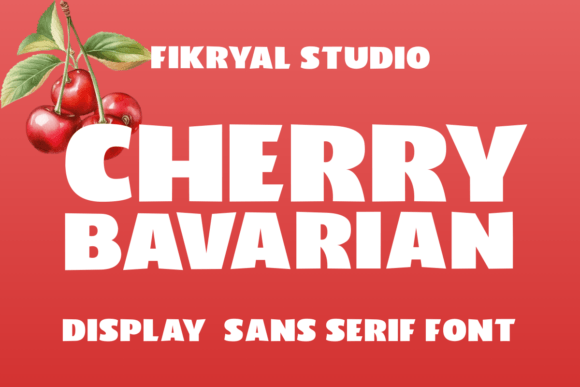 Cherry Bavarian Font - Featured Image